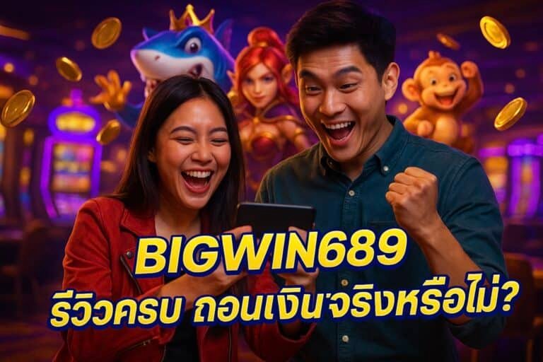 BIGWIN689 รีวิวครบ ถอนเงินจริงหรือไม่