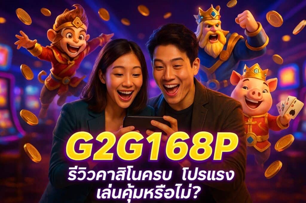 G2G168P รีวิวคาสิโนครบ โปรแรง เล่นคุ้มหรือไม่